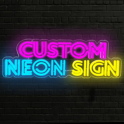 Personalized Neon Sign With Changeable Letters